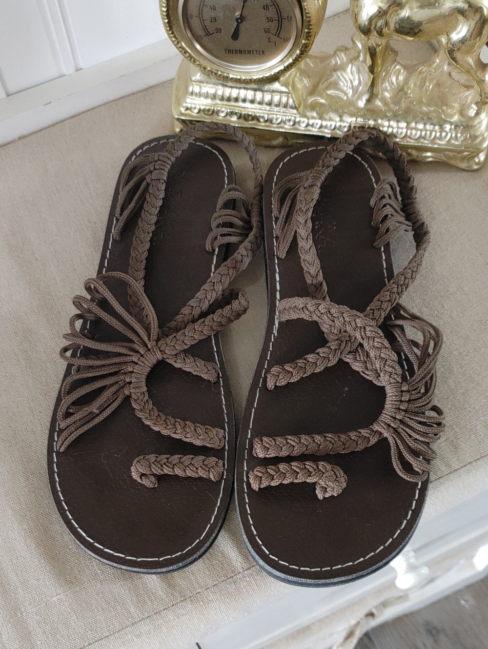 Plaka Braided Sandal 9